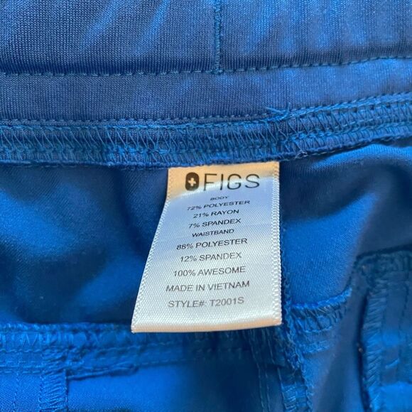 Figs MENS Scrub Blue Axim Cargo Pants T2001S Medical Nurse Size M/S - Picture 4 of 8